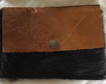 Hair on Hide Clutch