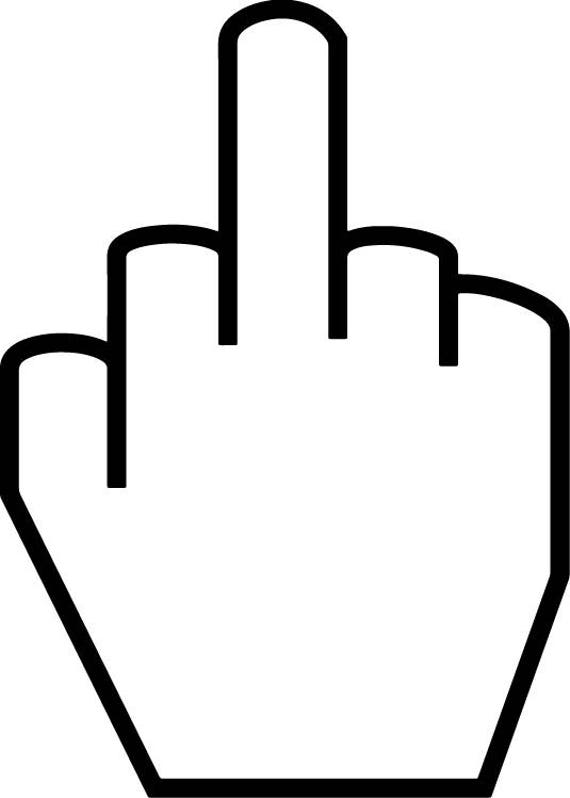 Download Middle Finger svg - Middle Finger vector - Middle Finger ...