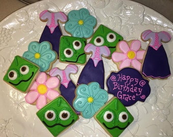 Tangled Sugar Cookies 2 Dozen