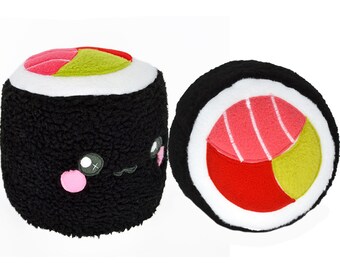 silly sushi california roll plush toy
