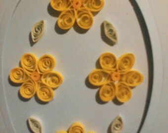 Quilled Floral Greetings Card