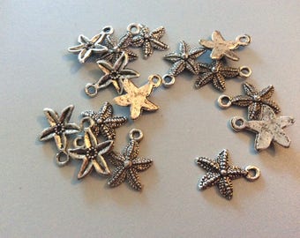 15 Tibetan starfish charms