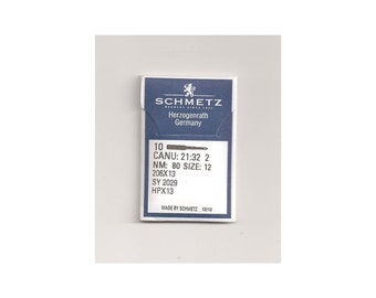 Size 12 Schmetz 206x13 Needles for Vintage Singer Sewing Machines