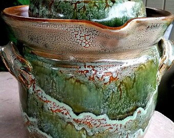 1 gallon fermenting crock Made-to-order