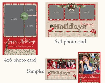 Ugly Christmas Sweater Card, Printable Christmas Card, Photo Christmas Card, Printable Photo Card, Greeting Card, Holiday Card, Ugly Sweater