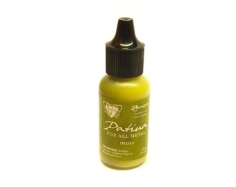 Ranger Vintaj patina 15ml bottle of moss green moss green
