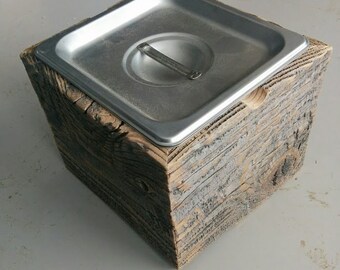 Countertop Compost Bin / Dog Treat Bin (size Small)
