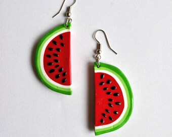 Watermelon Earrings - Gifts for her