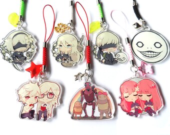 NieR:Automata clear acrylic charms