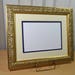 Picture Frame - Ornate Photo Frame with Gold Finish - Wood Picture Frame