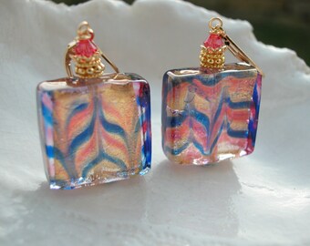 Murano Glass Fenico Earrings