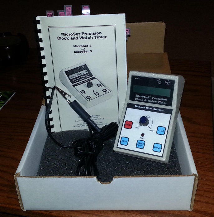 Microset Precision Watch and Clock Timer Model 3 from DrHPCS on Etsy