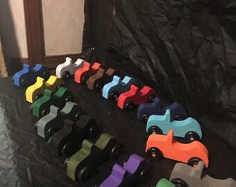 Wooden Toy Cars