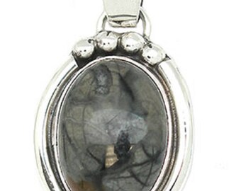 Navajo Picasso Marble Serpentine Pendant