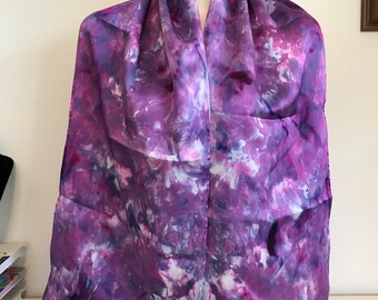 Lilacs Silk Charmeuse