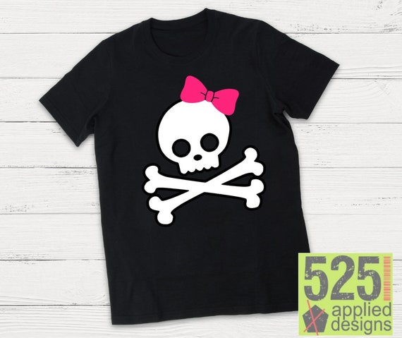 Download Girly Skull with Bow Cutting File Studio 3 SVG Silhouette