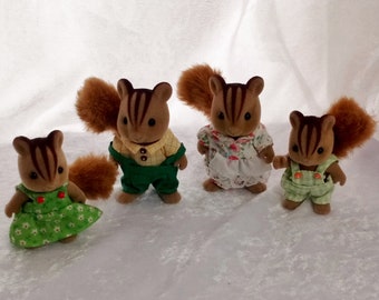sylvanian furbanks squirrel family
