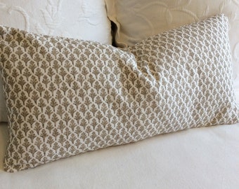 Ponce Driftwood pillow cover 18x18 20x20 22x22 24x24 26x26 13x26 12x20