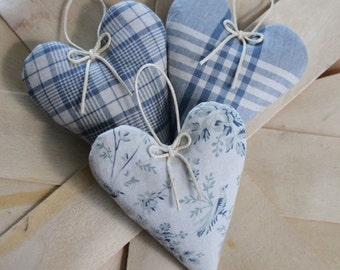 Lavender Sachet - Heart Sachet set of 3