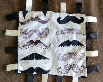 Mustache Tag Blanket