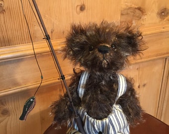 SCRUFFY DUFFY: a handmade artist teddy bear from Jazzbears