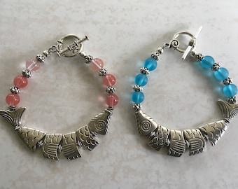 Snazzy Gal's Greek Worry Fish Bracelets