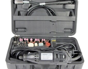 Rotary Tool With Flexible Shaft 40pc Set Dremel Type