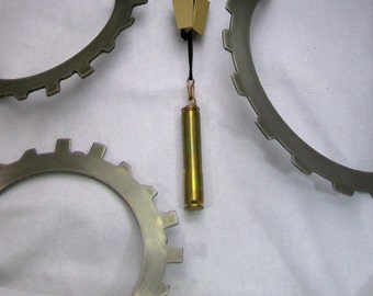 Bullet shell capsule necklace