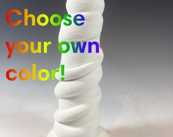 Custom Dildo,Ceramic Dildo, handmade, erotic gift, bachelorette party, custom color, unique, clay cock, colors