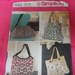 Simplicity 2685 Purse, Pocketbook, Bag Pattern Uncut Craft Pattern