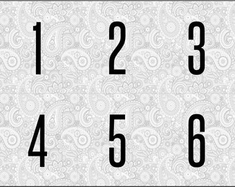 Printable: Forward & Reverse Live Sale Facebook Numbers, 1-1200 | PDF Digital Download | Mirror Image Backwards Tags | LLR Paparazzi Paisley
