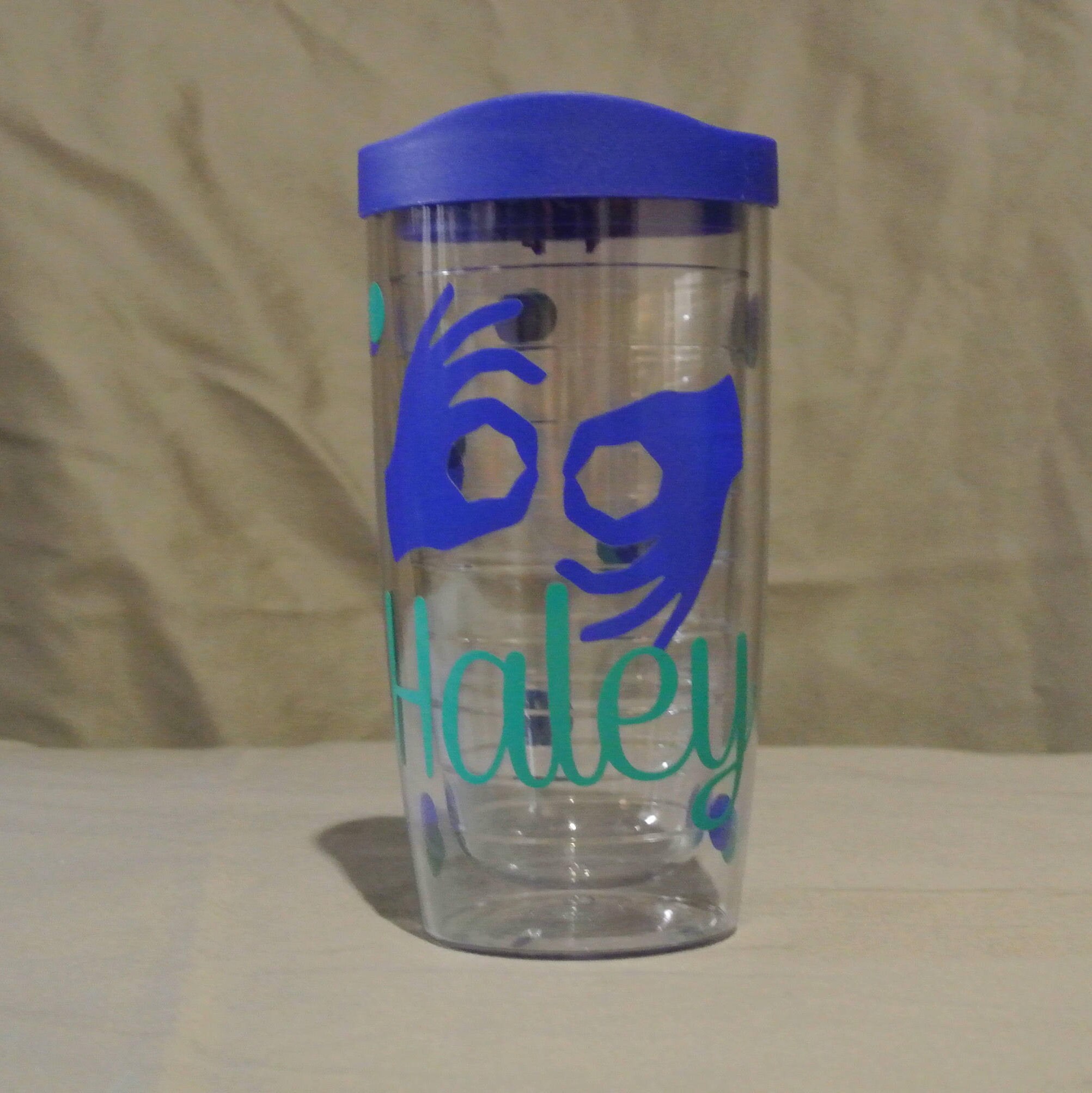 Interpreter tumbler ASL tumbler sign language cup 16 oz