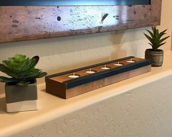 Industrial Tea Light Candle Holder