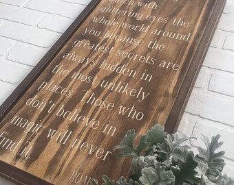 Roald Dahl Quote