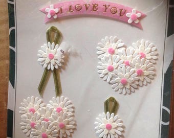 3d flower i love you