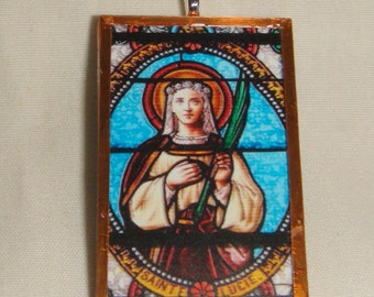 St Lucie / Lucy / Lucia Pendant inv1942