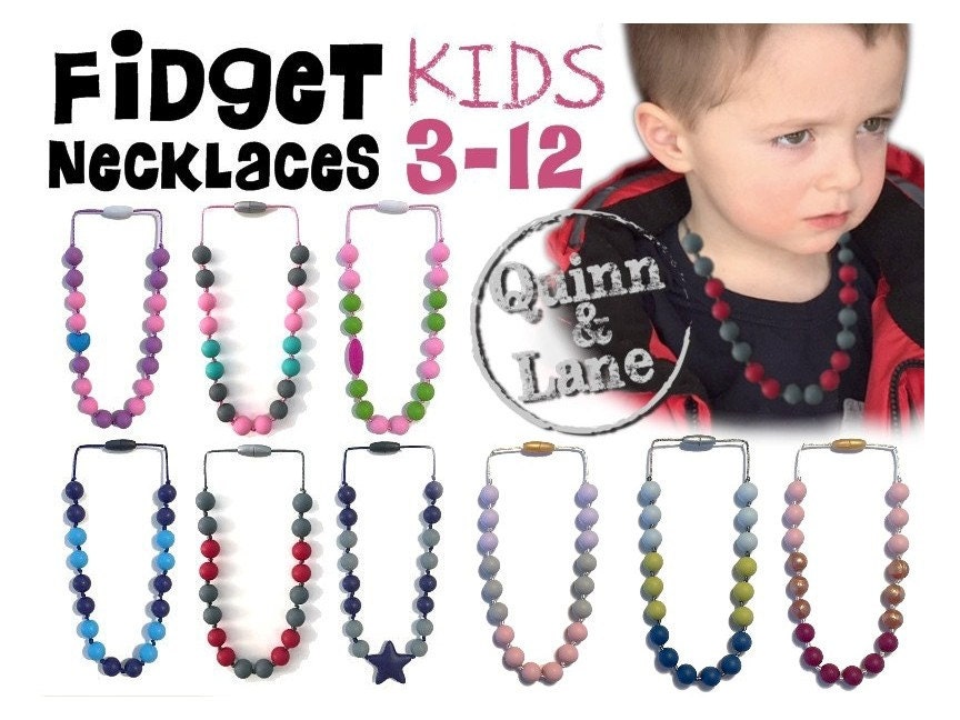 Kids Fidget Necklace Boys & Girls Children's Jewelry