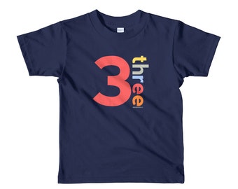 etsy 3rd birthday shirt