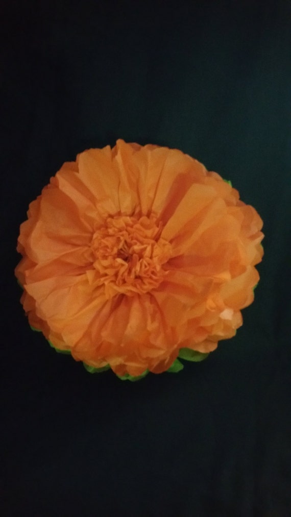 Day of the Dead Fiesta Marigold Large Tissue Paper Wall Day of the Dead Fiesta Marigold Large Tissue Paper Wall