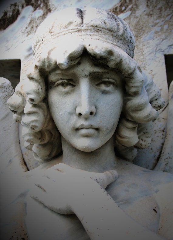 Angel - Goddess Statue (5" x 7" photographic greeting card - blank inside/with envelope)