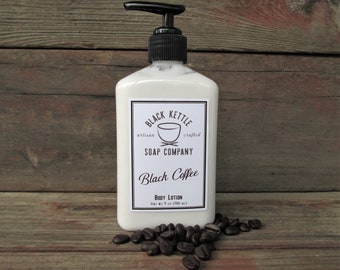 BLACK COFFEE Moisturizing Body Lotion ... Black Kettle