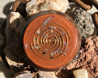 Orgone Charging Plate with Ormus Elixir