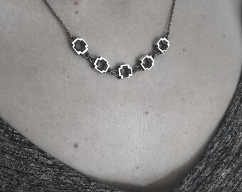 Necklace "Celosía" Collection - Sterling Silver