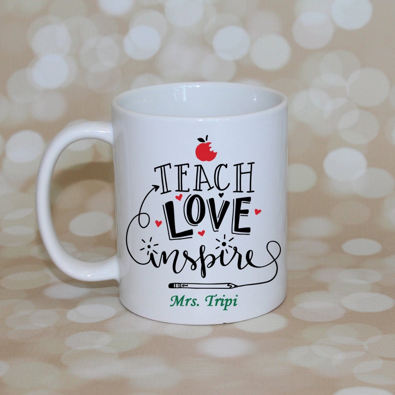 Teacher Gifts Teacher Mug Personalized Teacher Gift Teacher