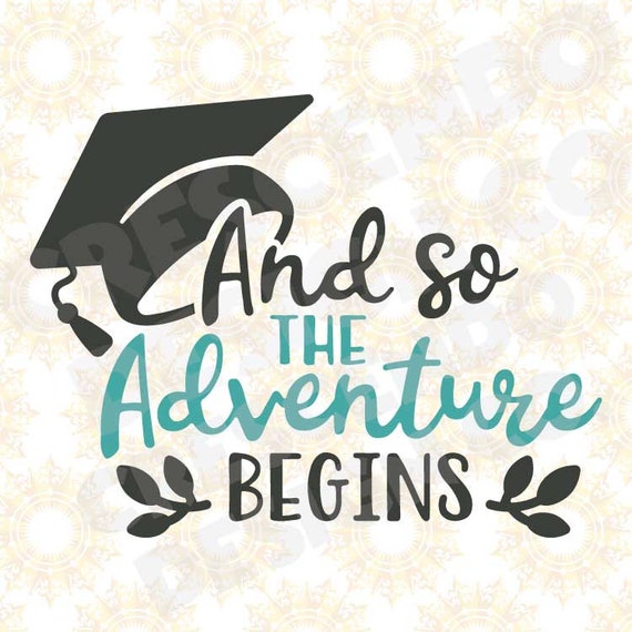 Download And So The Adventure Begins SVG, Eps, Pdf, Png for Cricut ...