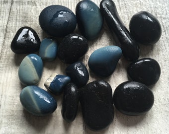 Seaham Beach Sea Glass Slag stone