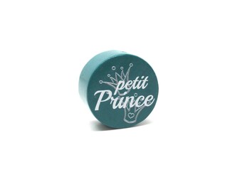 Wooden little Prince - Pearl blue duck