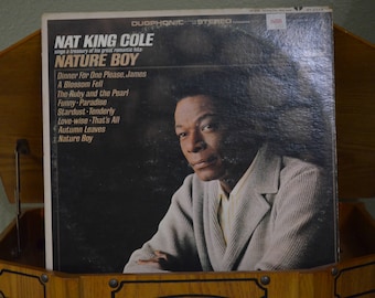 Vintage Record Nat King Cole: Nature Boy Album DT-2348