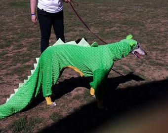 Dinosaur Greyhound costume, Dinosaur