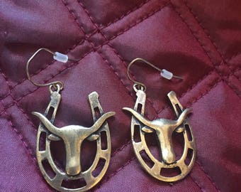 Texas Longhorn Earrings